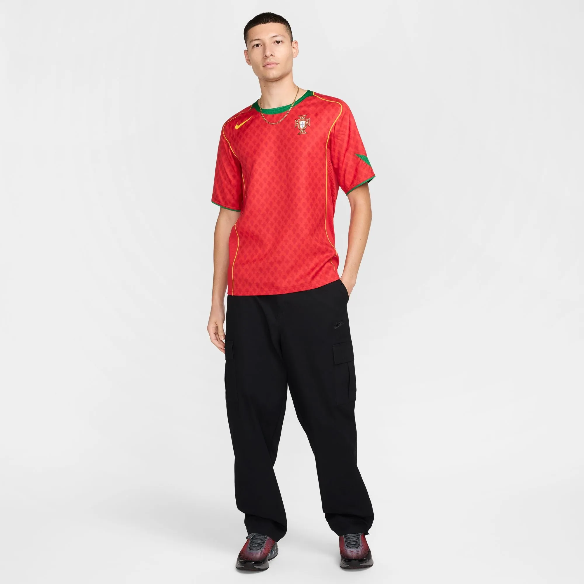 Portugal Adult 2004 Home Reissue Jersey