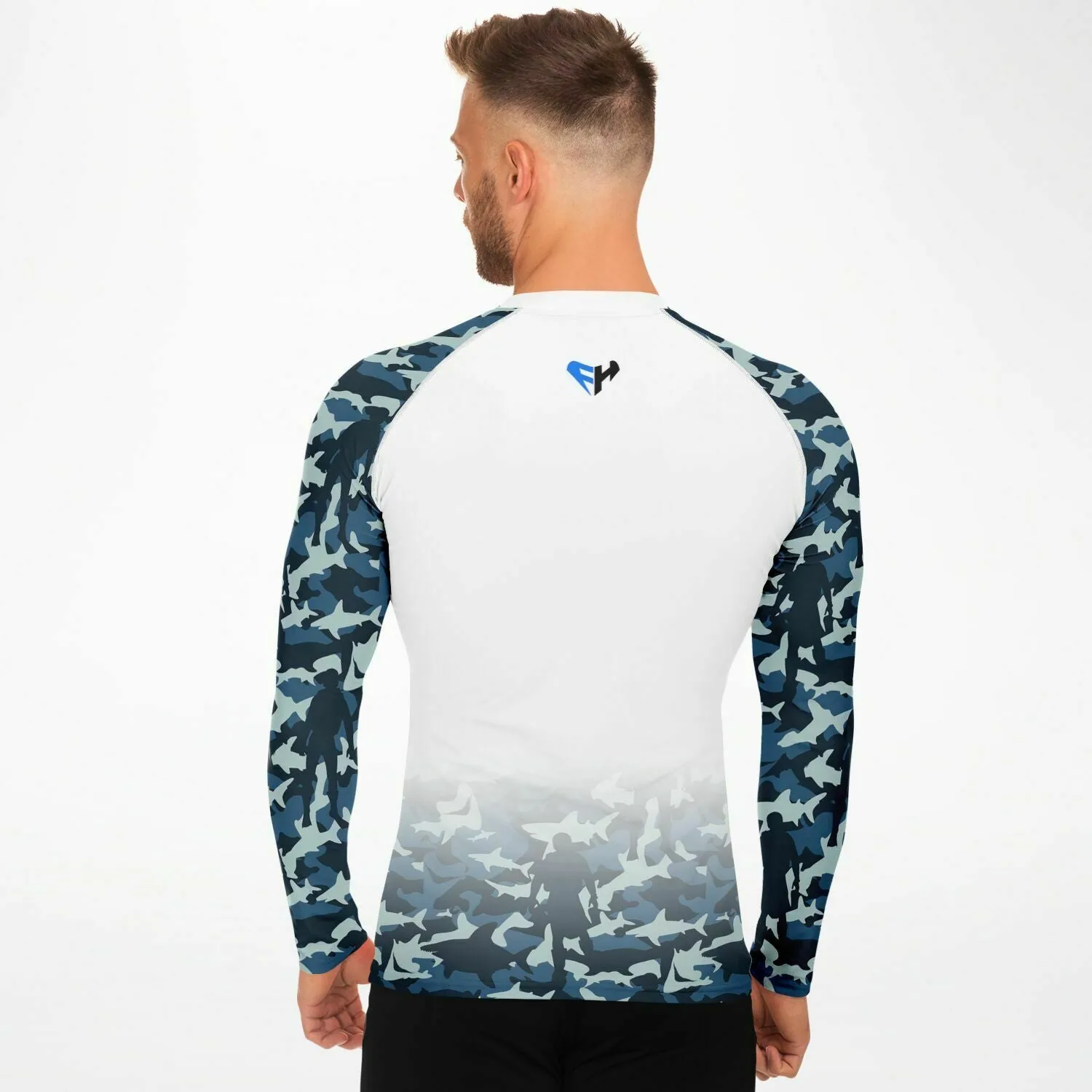 PREMIUM MEN'S CAMO SCUBA RASH GUARD - FREE SHIPPING
