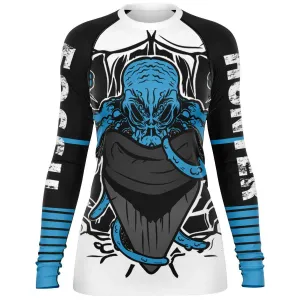 PREMIUM WOMEN'S MEGALODON RASH GUARD - FREE SHIPPING