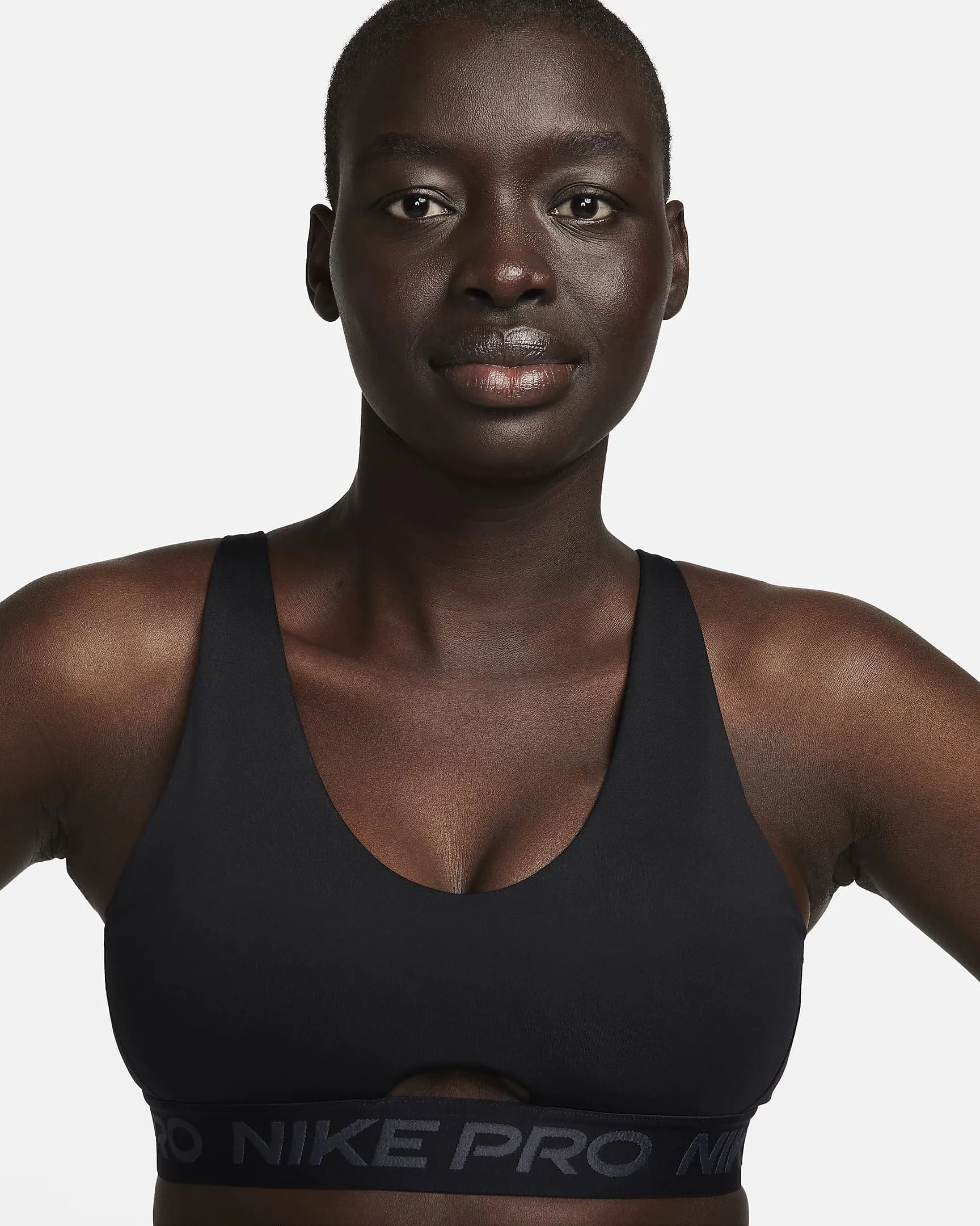 Pro Indy Plunge Women's Medium-Support Padded Sports Bra