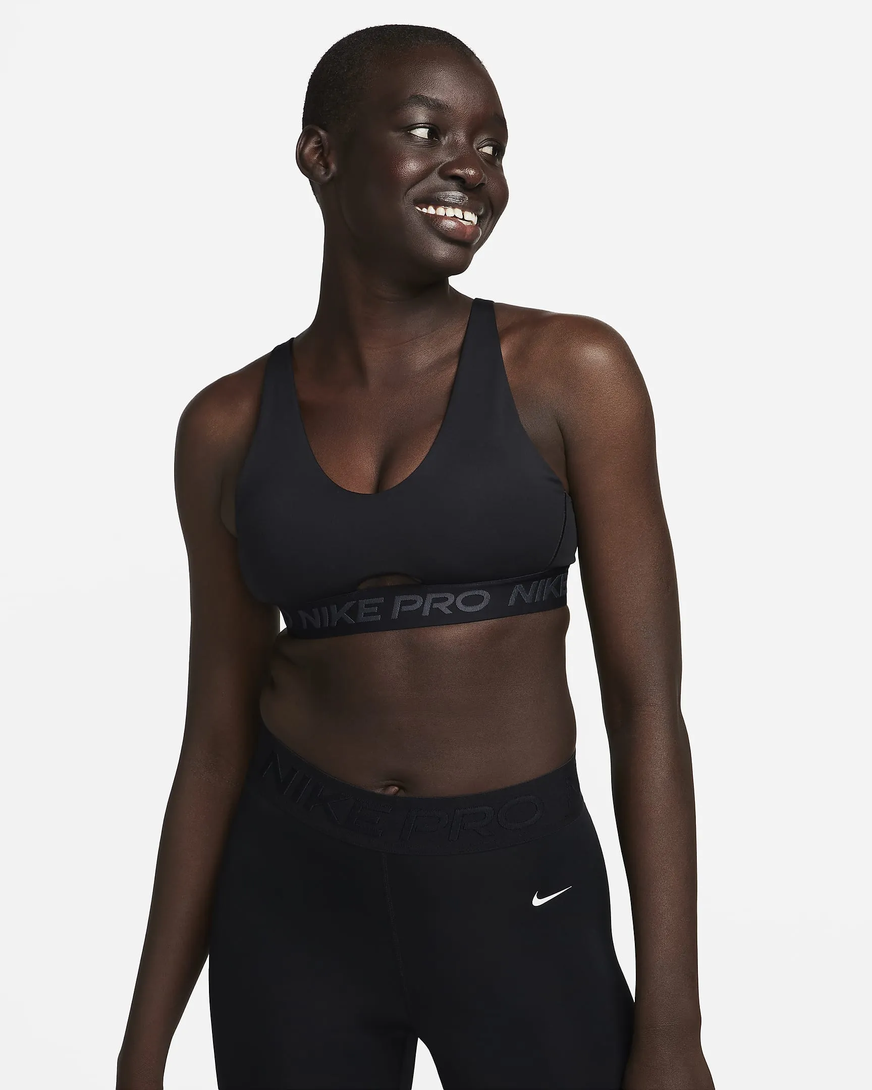 Pro Indy Plunge Women's Medium-Support Padded Sports Bra