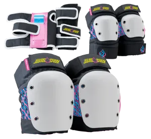 Pro-Tec Junior 3 Pack Pad Set - Santa Cruz