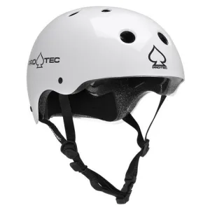 Protec Classic Certified Helmet Gloss White