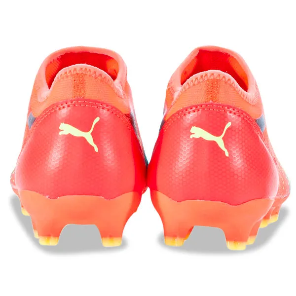Puma Jr. Ultra Match Laceless FG/AG (Coral/Fizzy Light/Black)