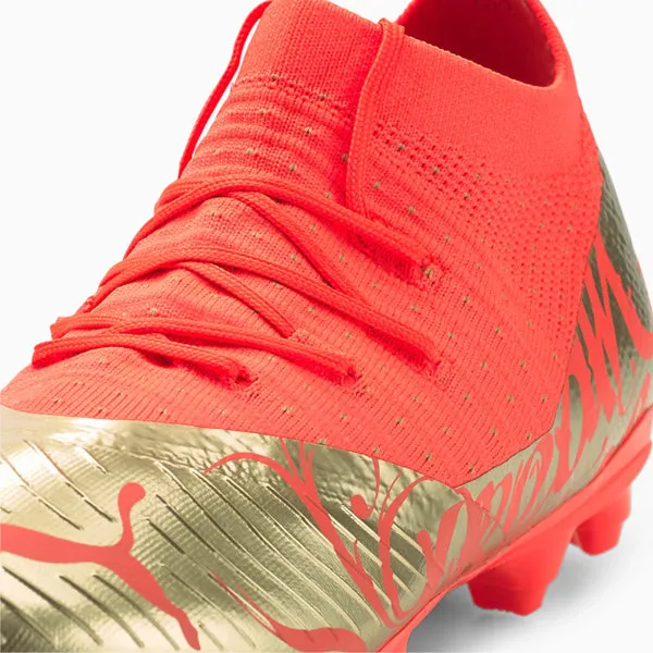 Puma Youth Neymar Jr Future Z 3.4 NJR FG/AG (Fiery Coral/Gold)