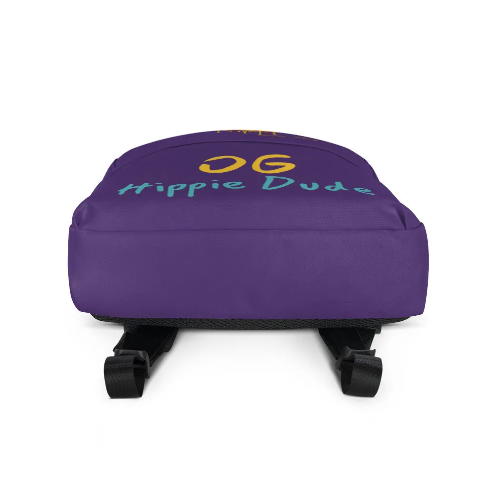 Purple Backpack - OG Hippie Dude