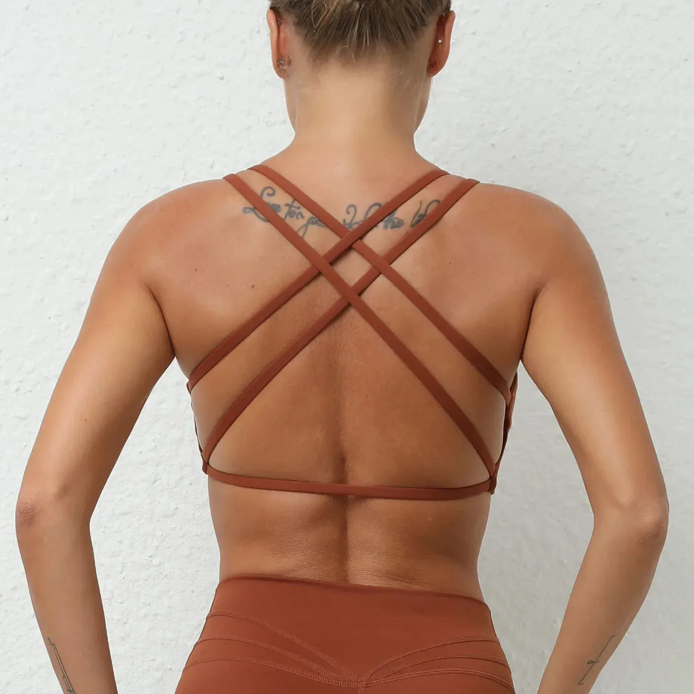 Push Up Sports Bra for Women - Yoga Gym Workout Top, Women Sportswear