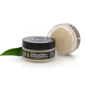 Qēt Botanicals - Freshened Vanilla Dry Putty Deodorant