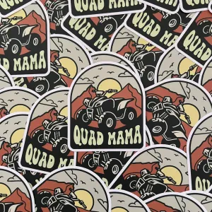 Quad Mama Sticker