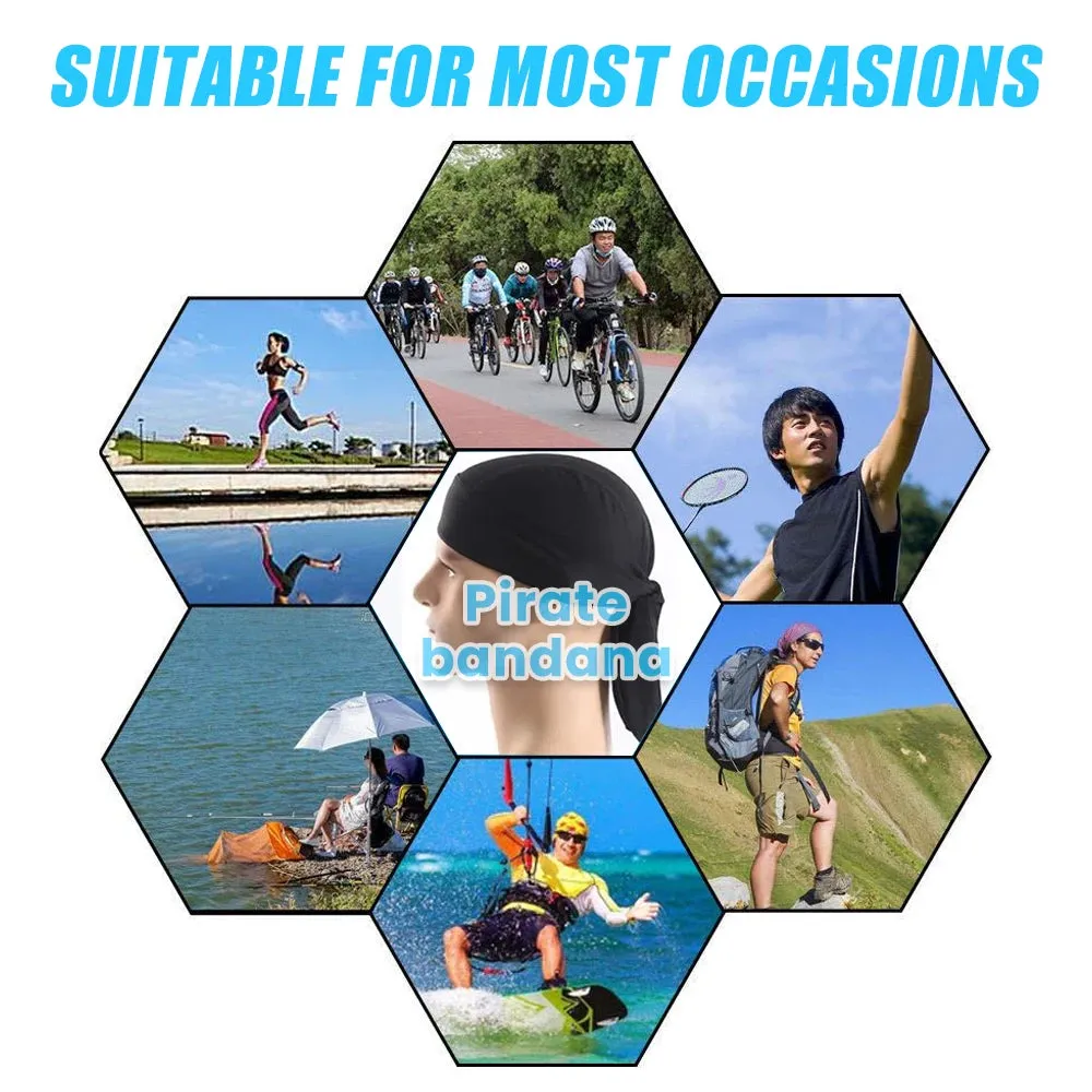Quick Dry Bandana - UV Protection Headband Scarf for Men