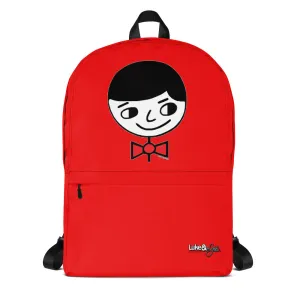 "Luke Perfect Gentleman" Red Backpack
