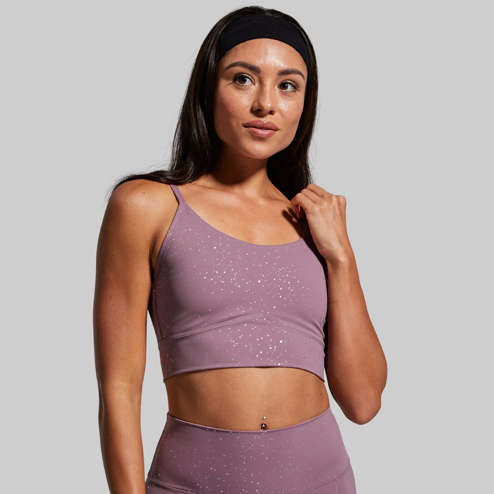 Radiance Sports Bra (Antique Mauve)