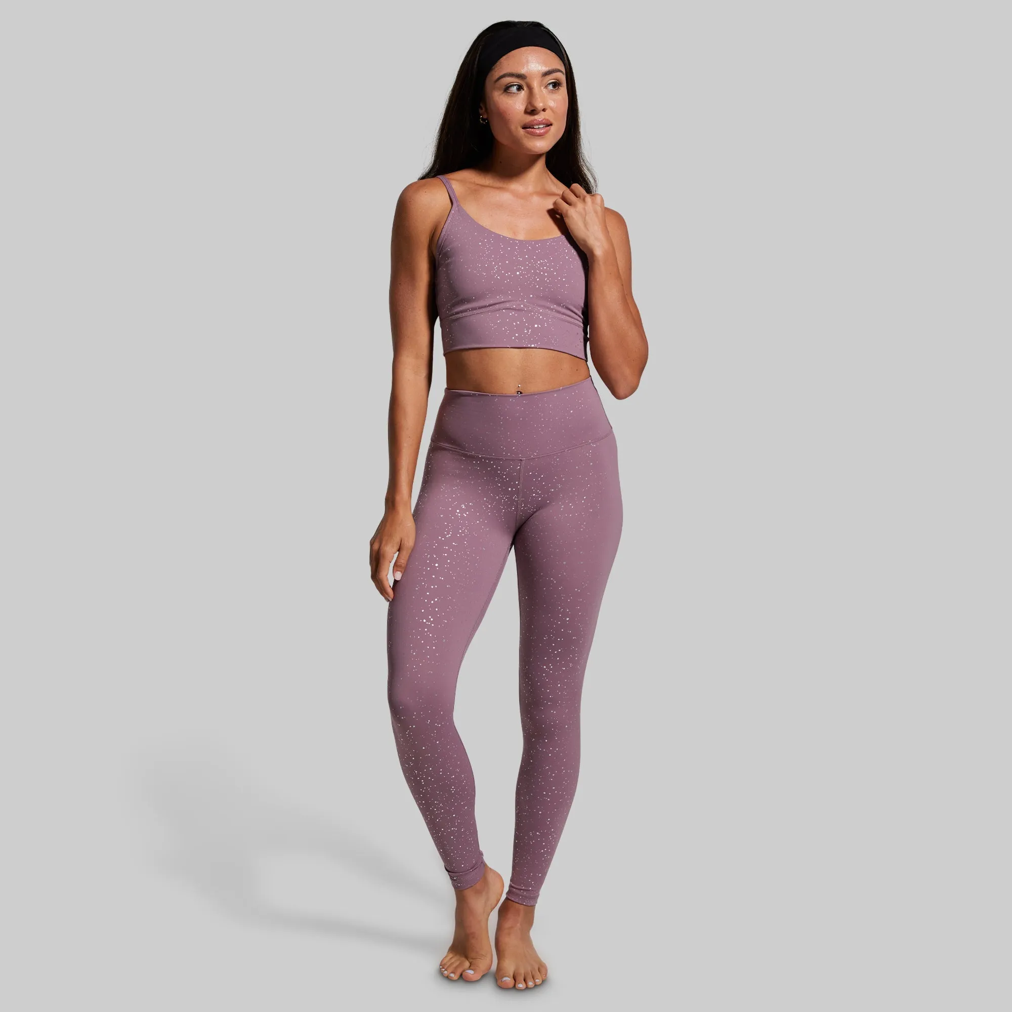 Radiance Sports Bra (Antique Mauve)