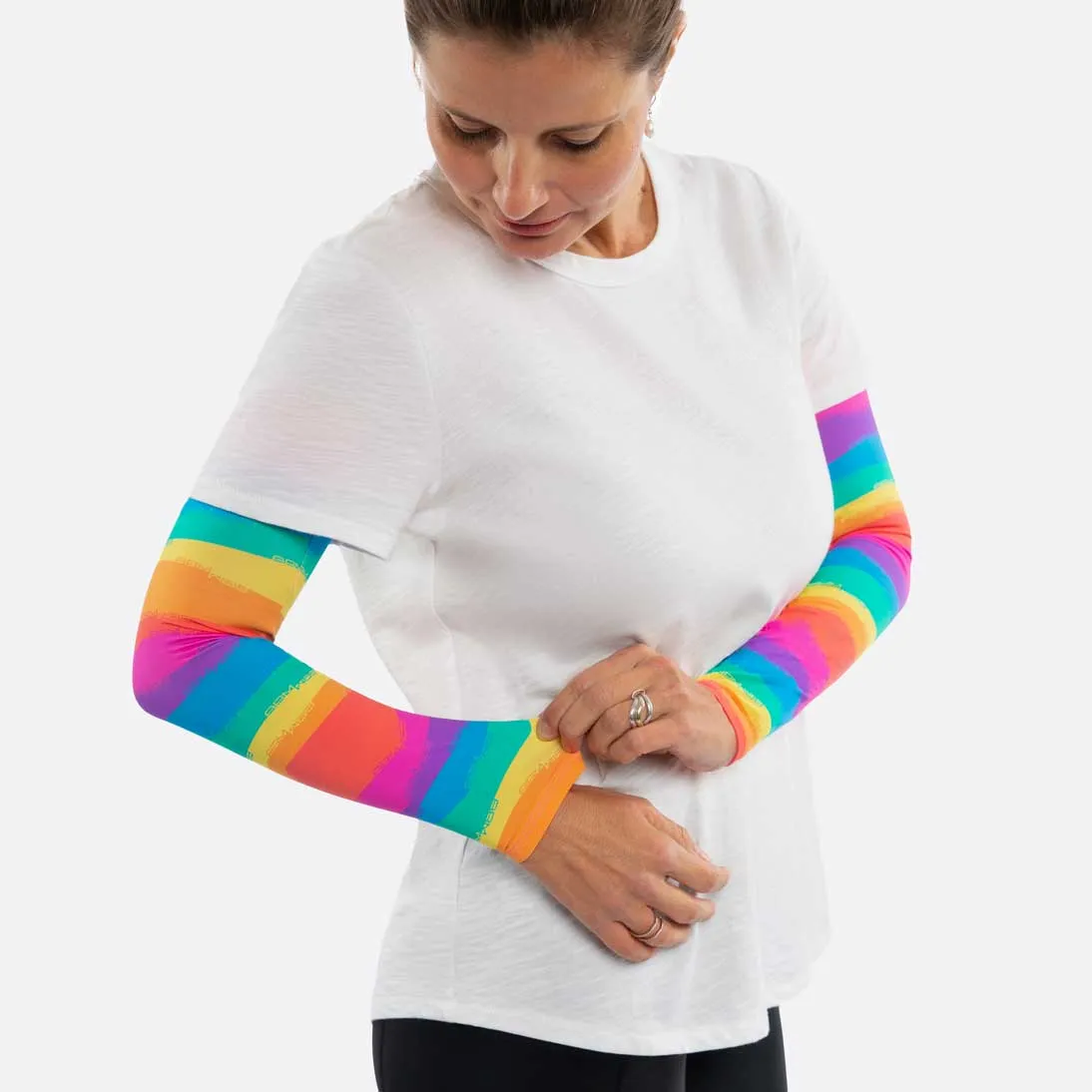 Rainbow Arm Sleeves – Adult