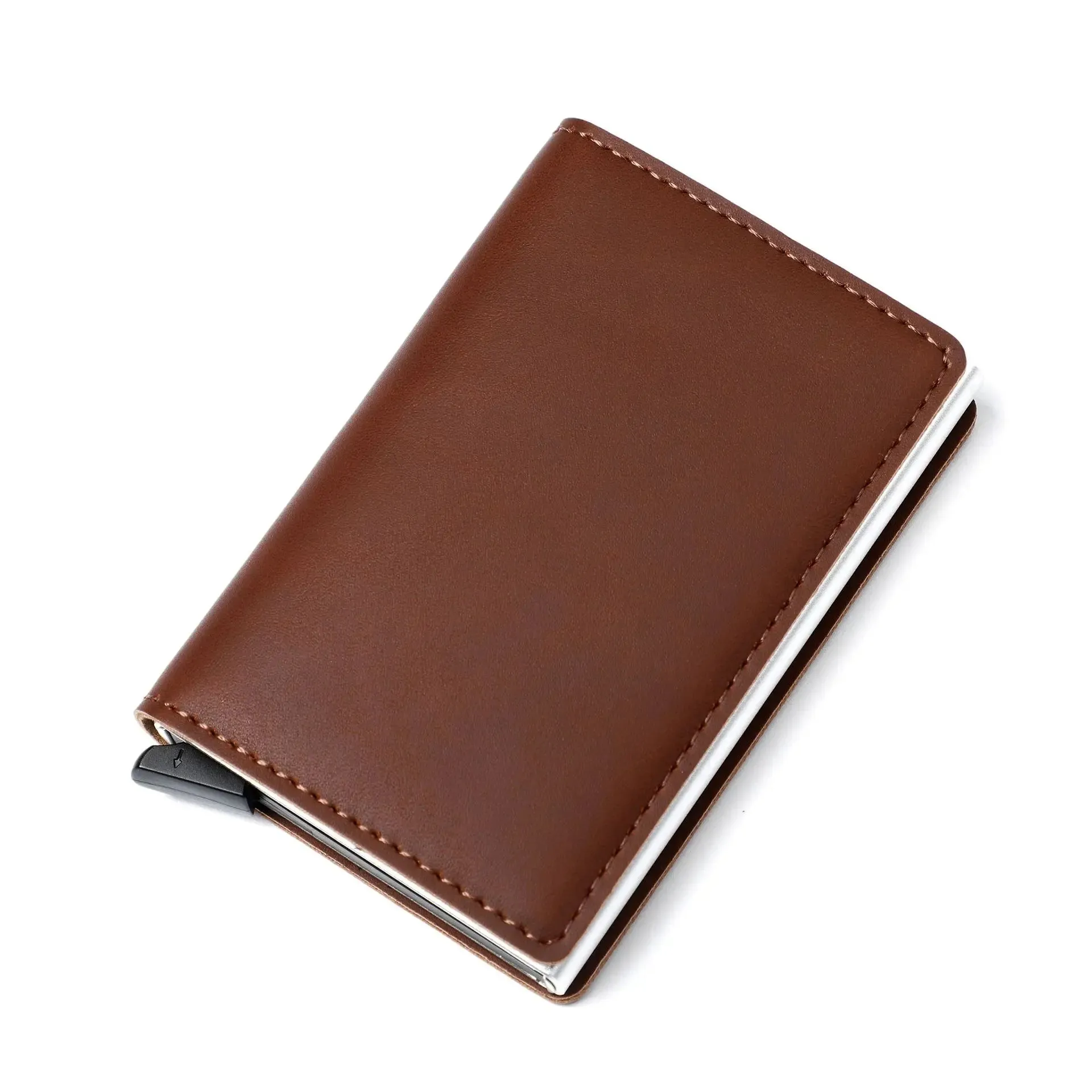 RFID Vintage Leather Wallet with Money Clips - Credit Card Holder Men's Wallet and Bank Card Holder