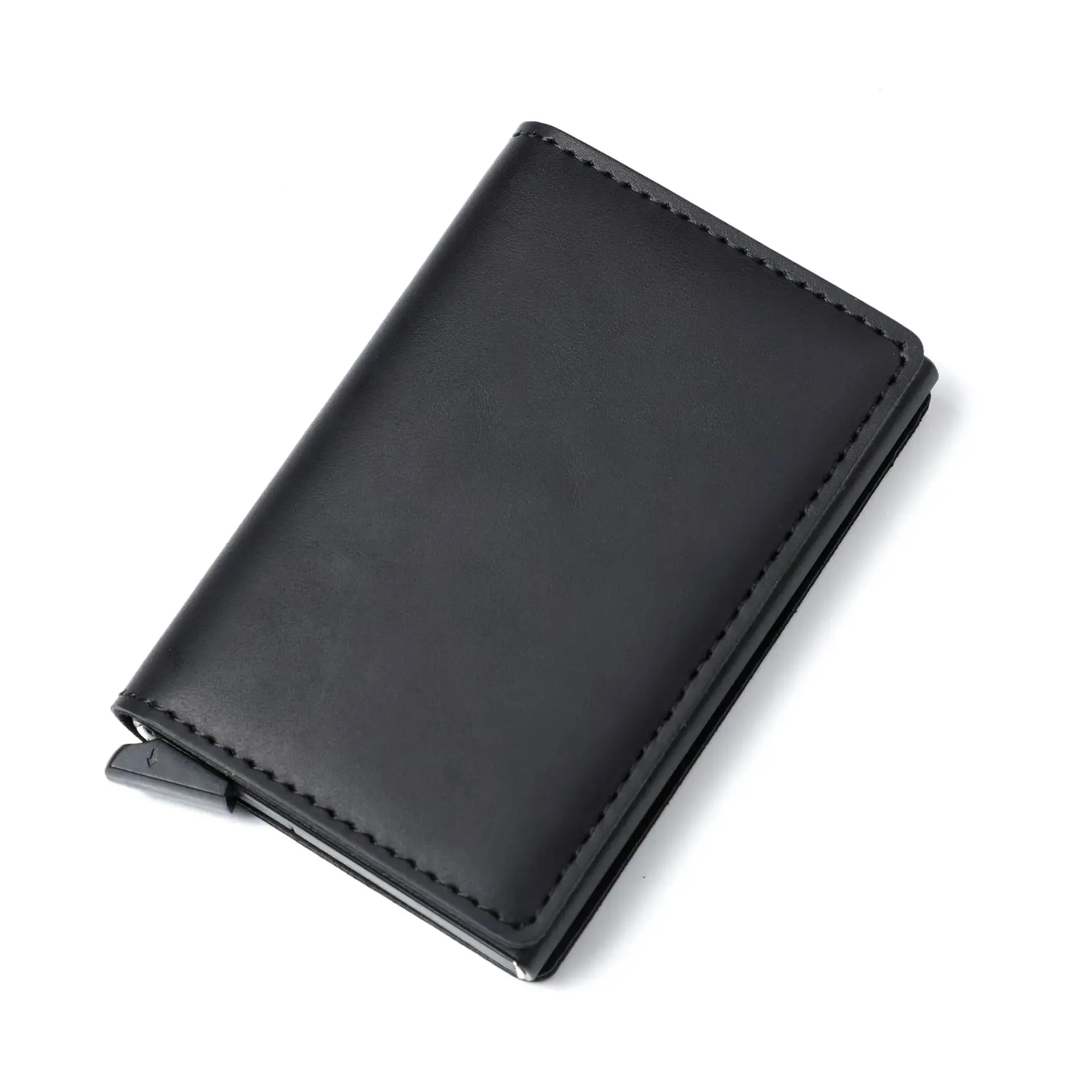 RFID Vintage Leather Wallet with Money Clips - Credit Card Holder Men's Wallet and Bank Card Holder
