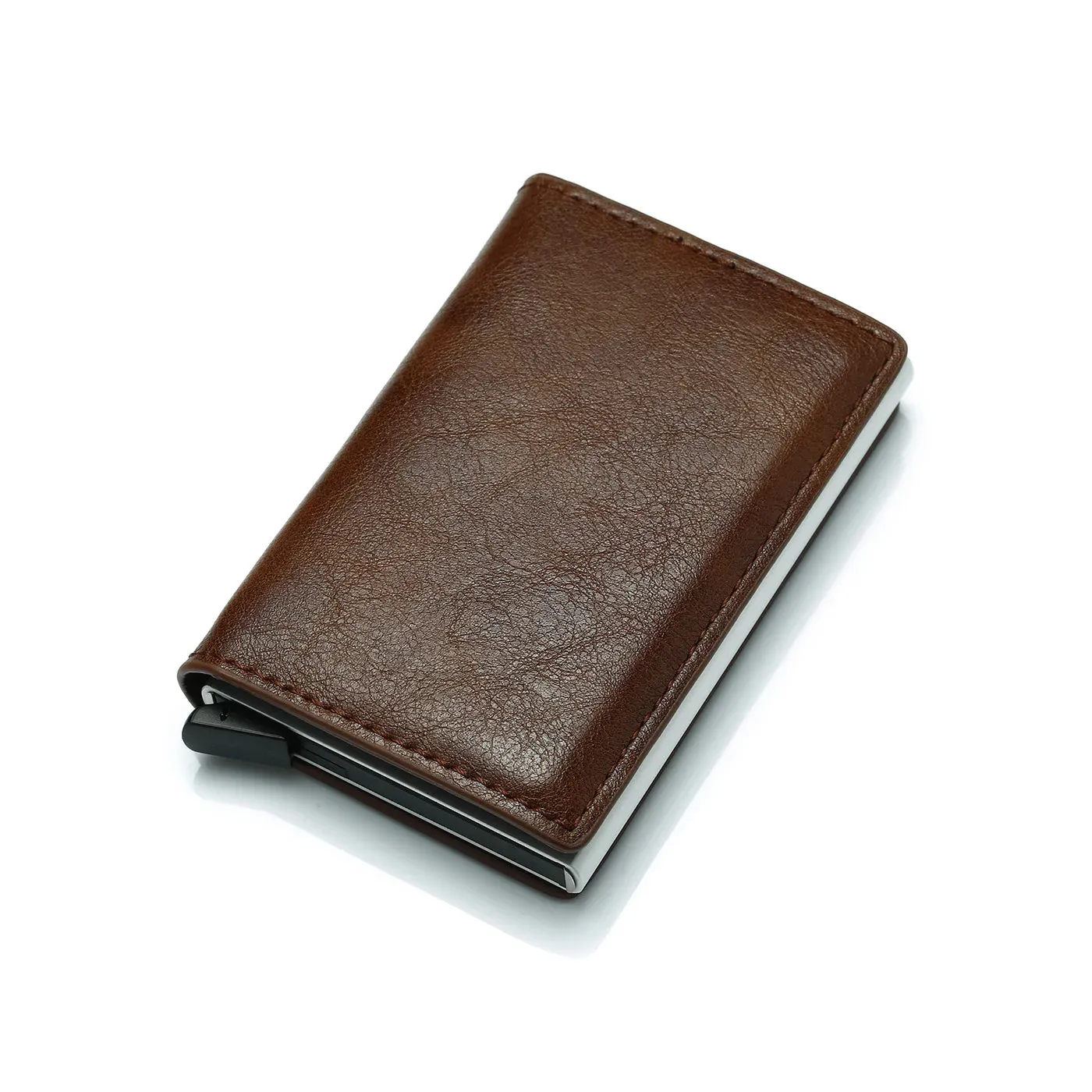 RFID Vintage Leather Wallet with Money Clips - Credit Card Holder Men's Wallet and Bank Card Holder