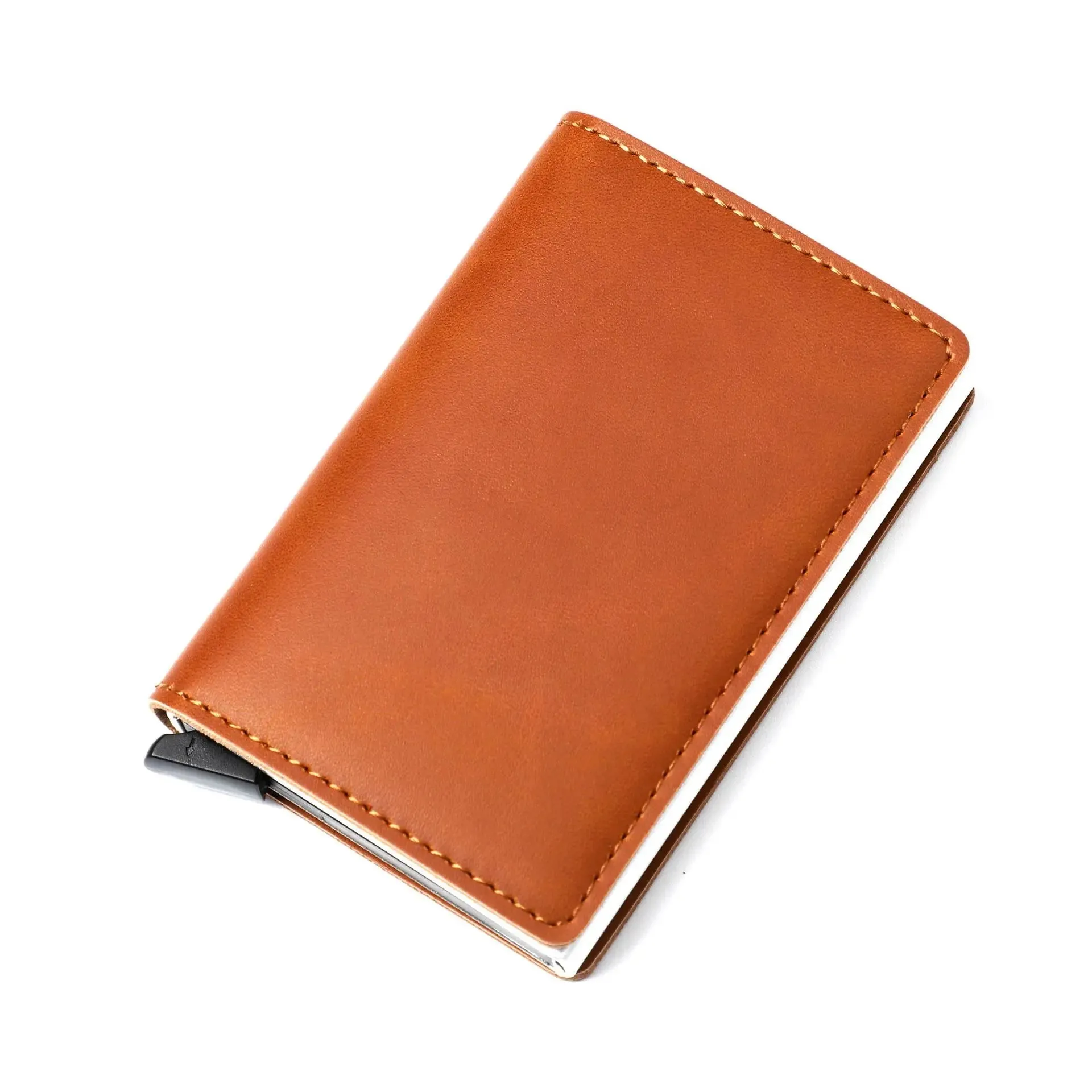 RFID Vintage Leather Wallet with Money Clips - Credit Card Holder Men's Wallet and Bank Card Holder