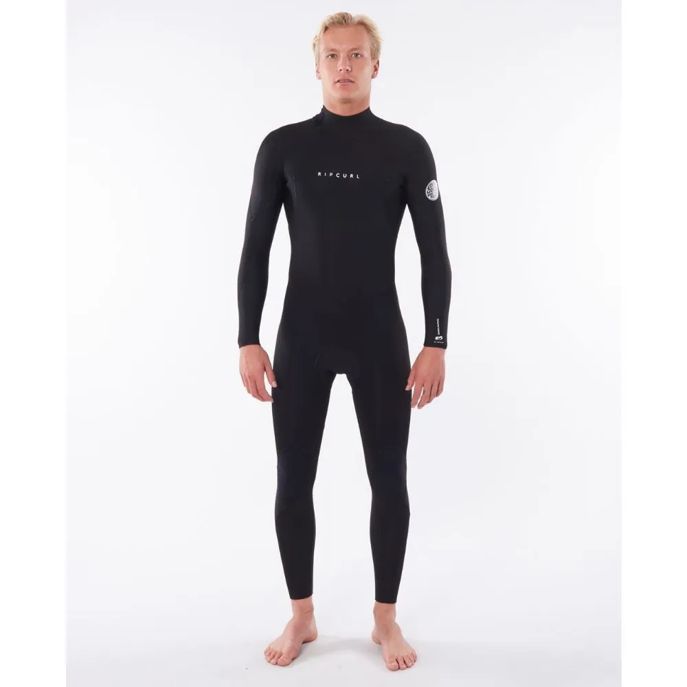 RIP CURL DAWN PATROL 3/2 BACK ZIP BLACK