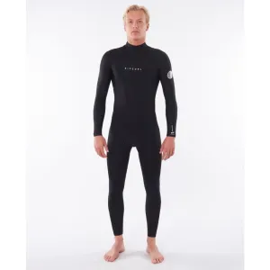 RIP CURL DAWN PATROL 3/2 BACK ZIP BLACK