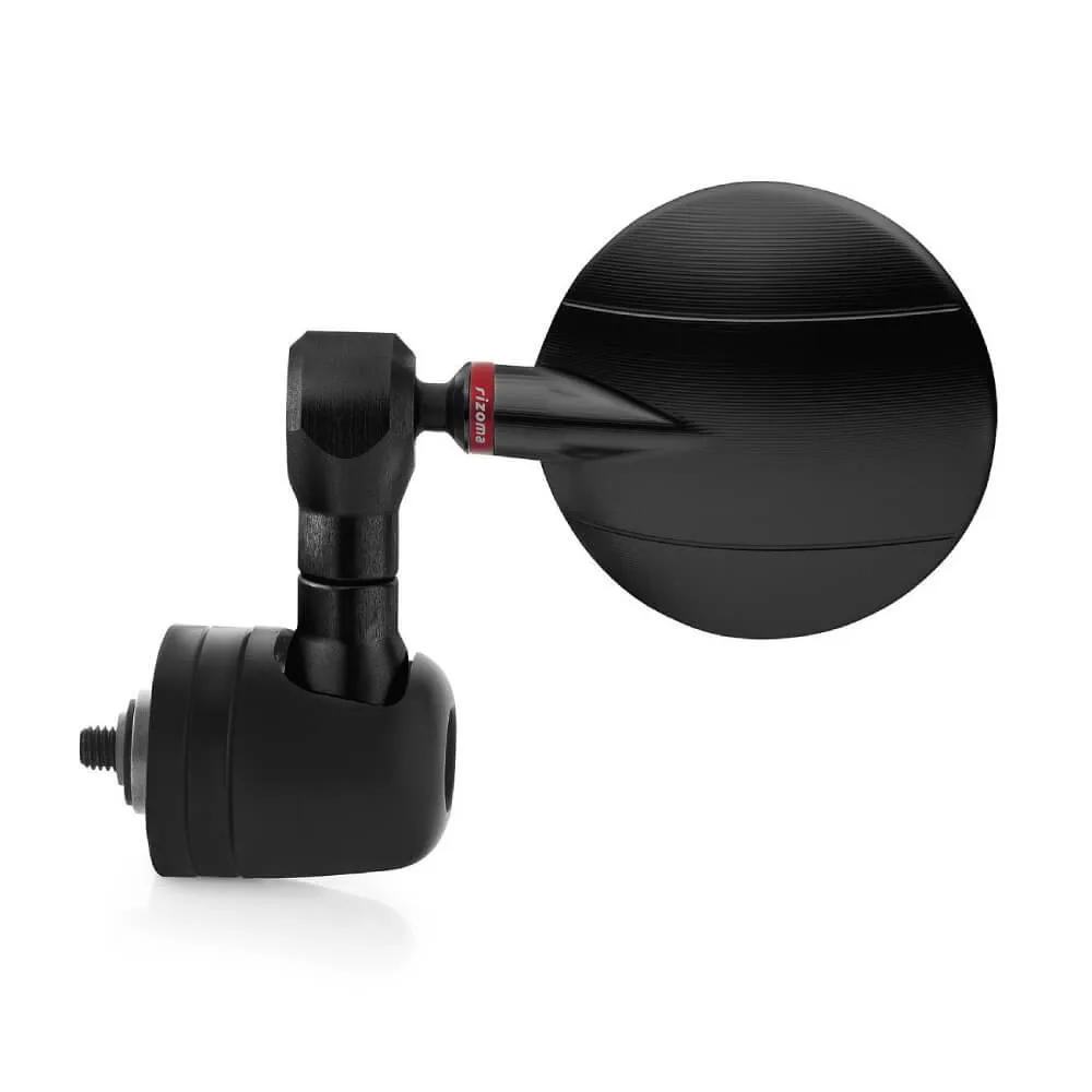 Rizoma Spy-R Bar-End Mirror Black