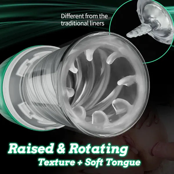 Rotating Tongue Licking Kinky Spa Sucking Automatic Ultimate Milker