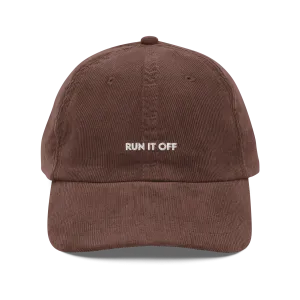 Run It Off Corduroy Dad Hat