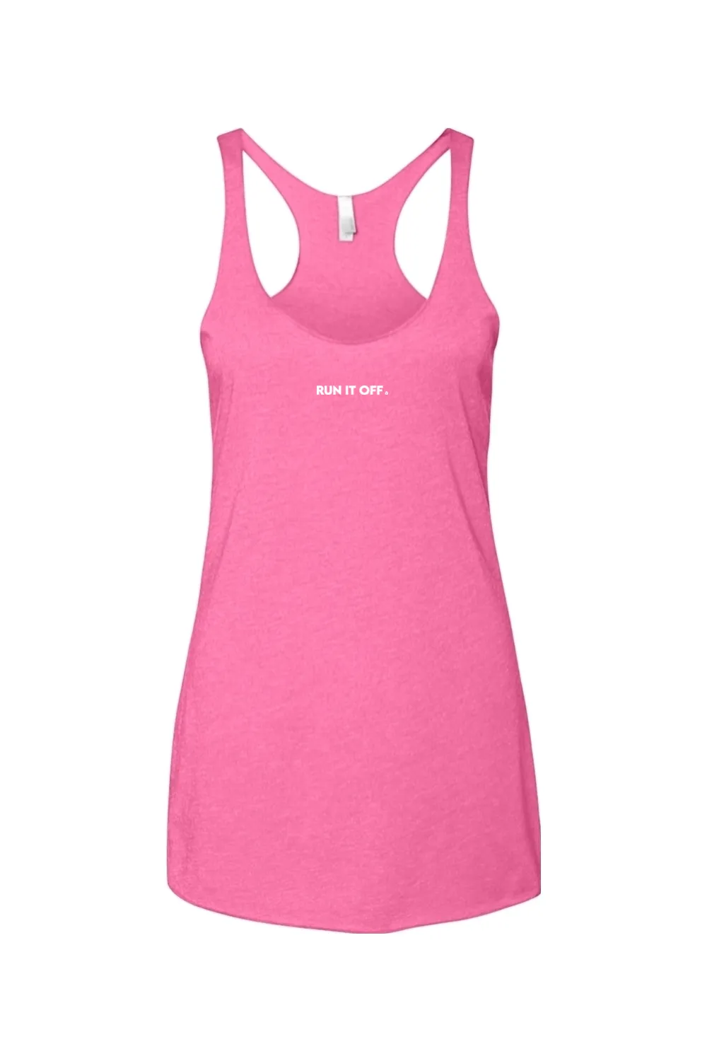 Run It Off Women's Racerback Tanktop
