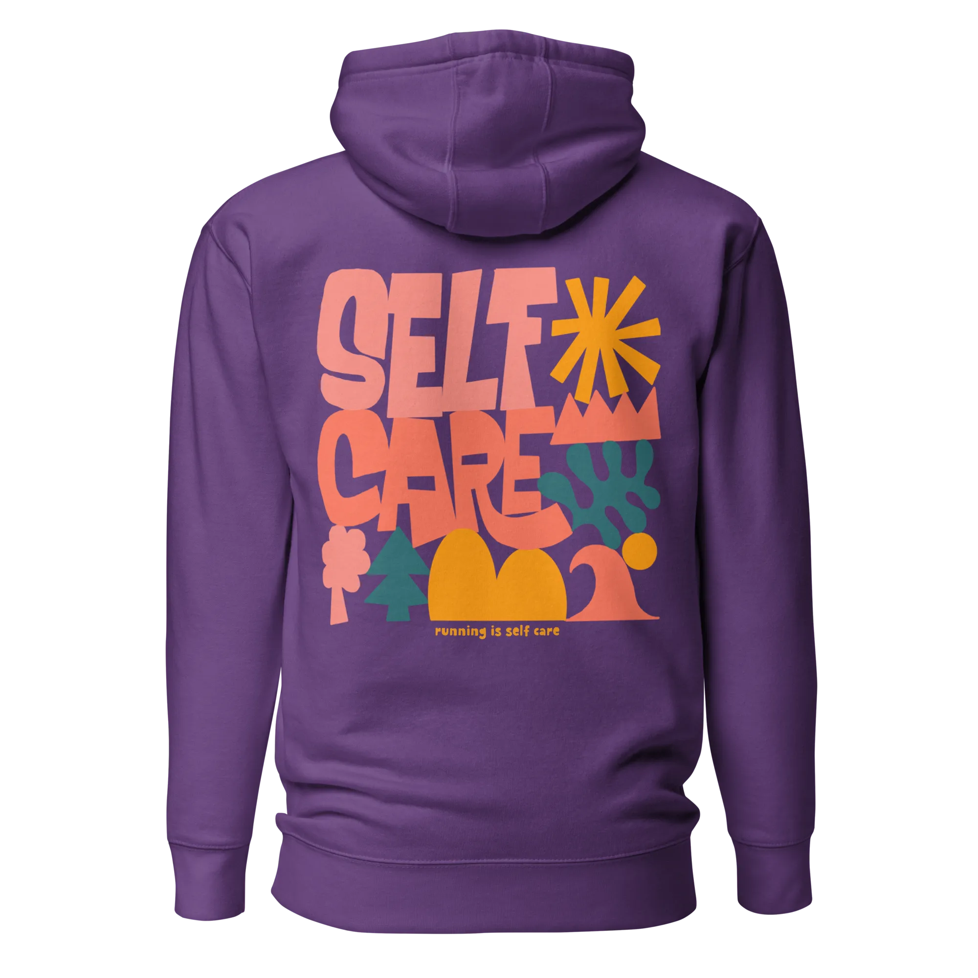 Running is Self Care Women's Fitted Hoodie