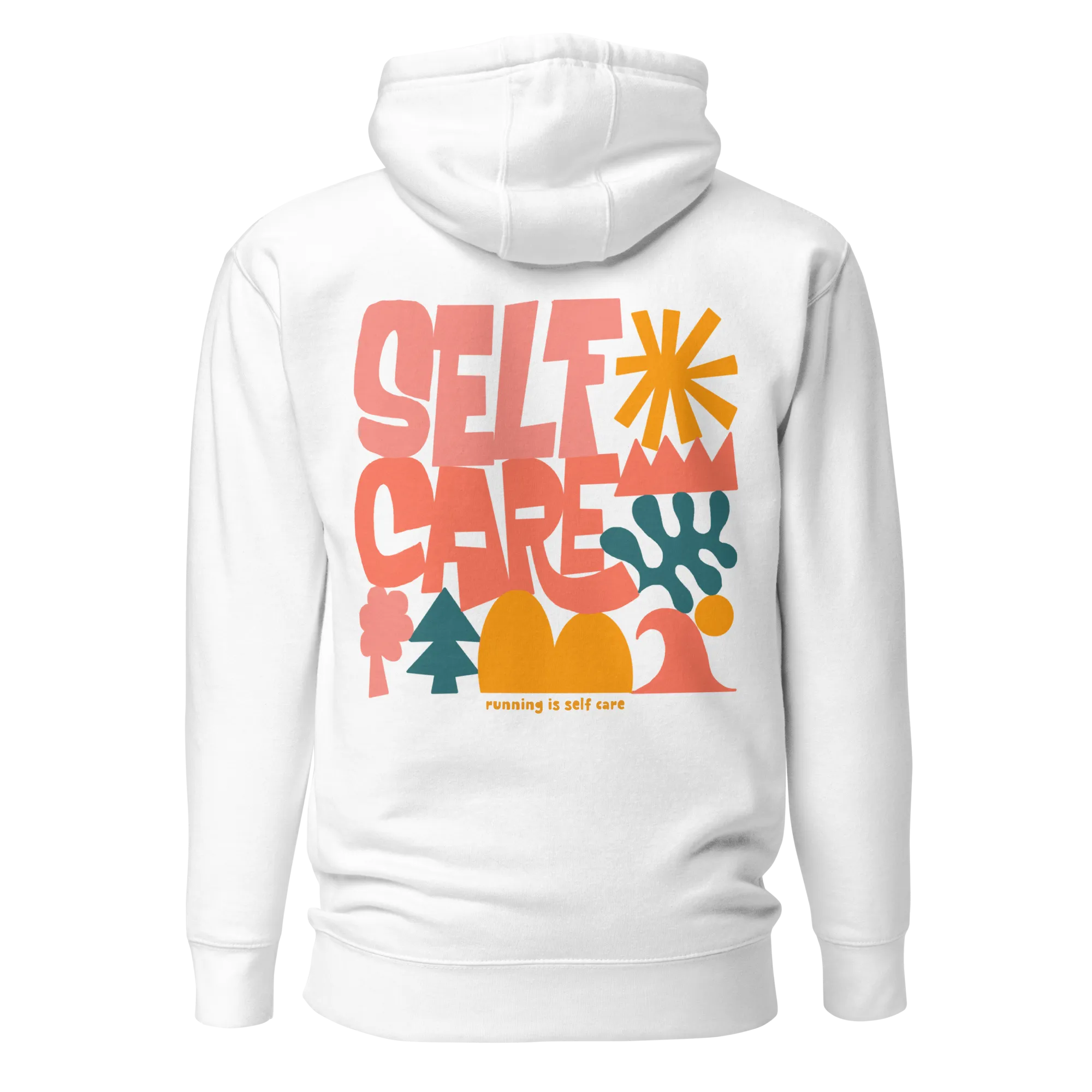 Running is Self Care Women's Fitted Hoodie