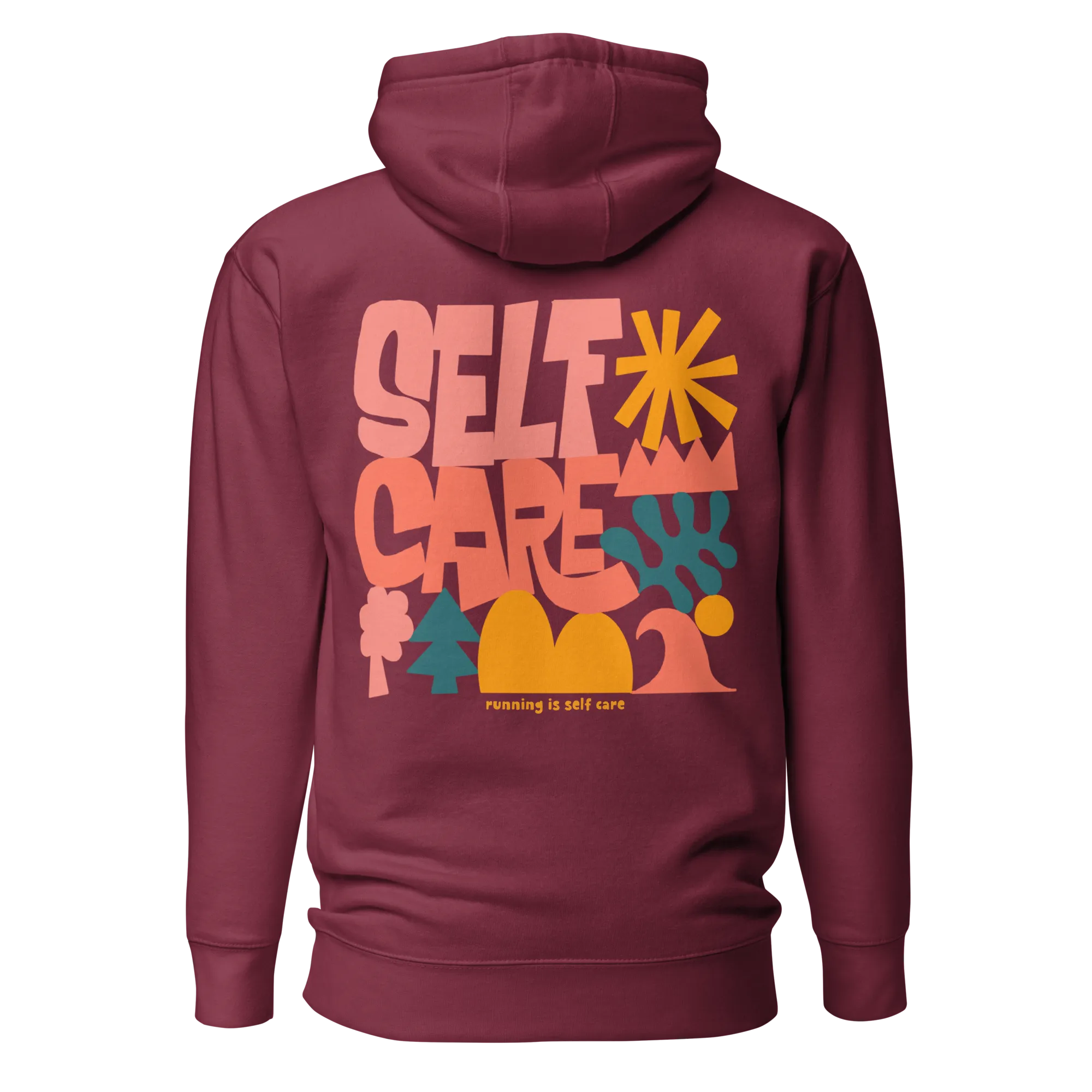 Running is Self Care Women's Fitted Hoodie