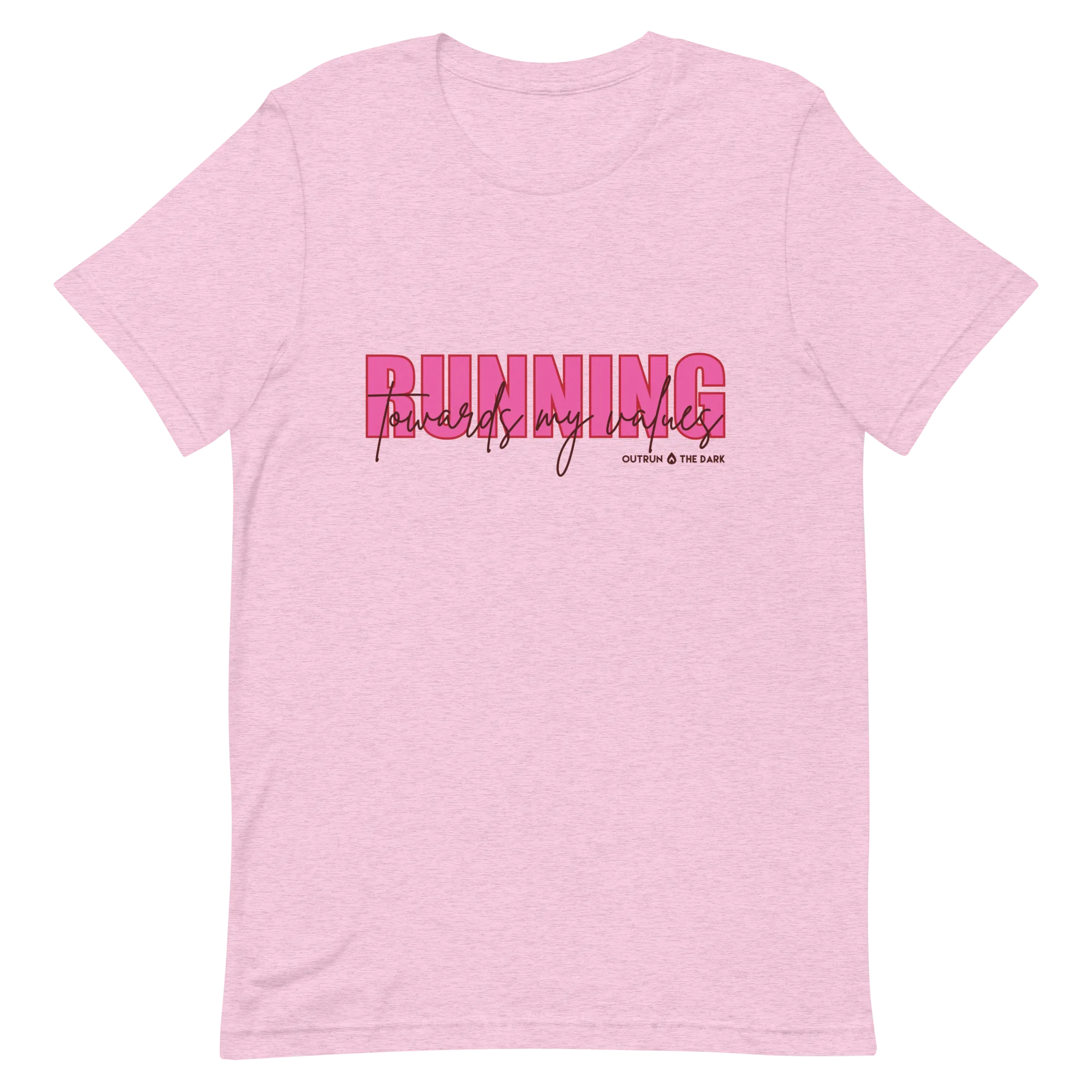 Running Towards My Values Tee