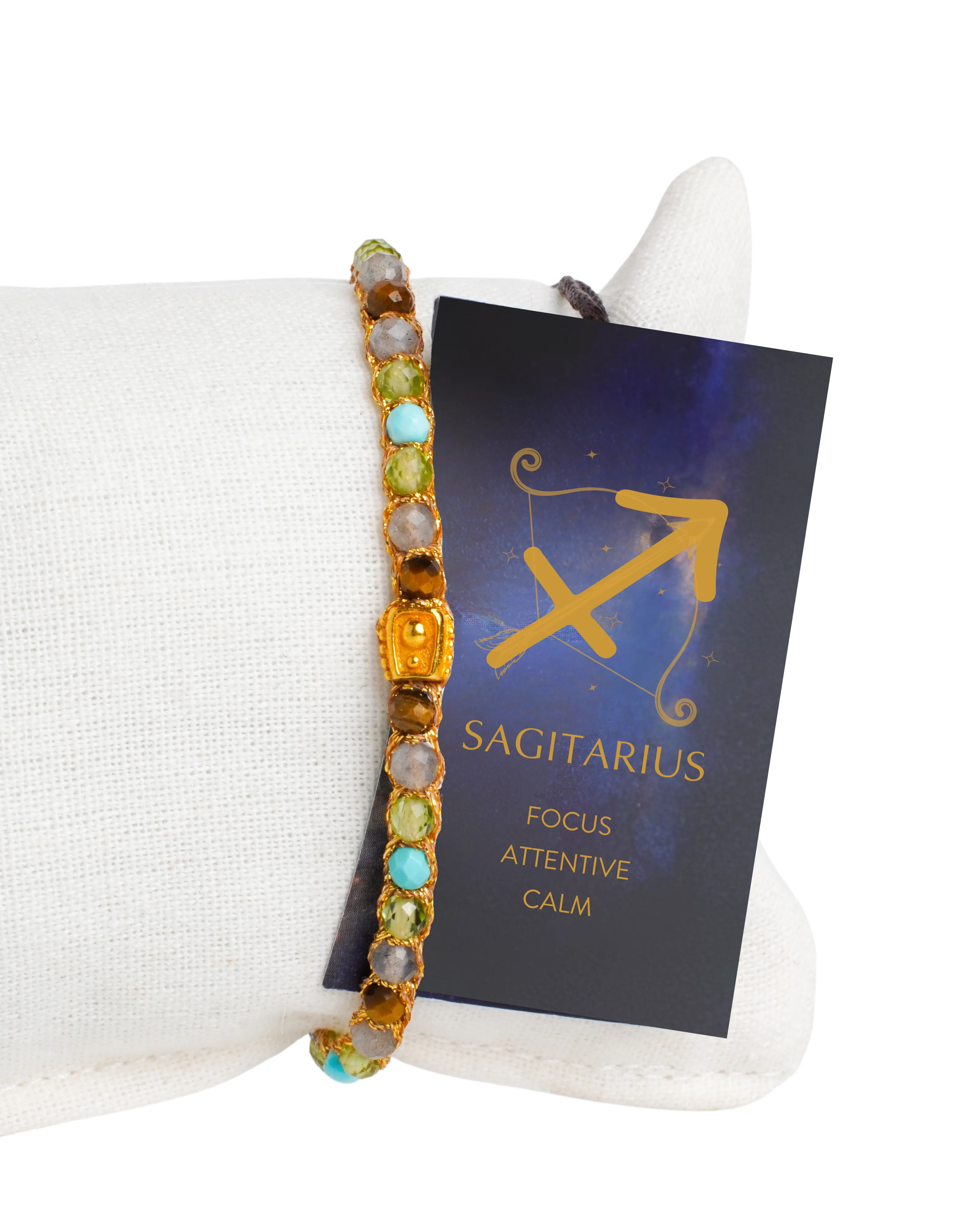 Sagittarius November Bracelet  |  Gold