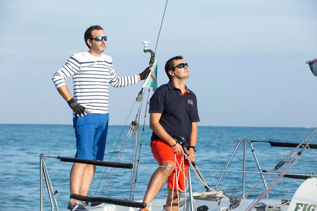 Sailing 600 Adult Polarized Sailing Sunglasses Category 3 - Black