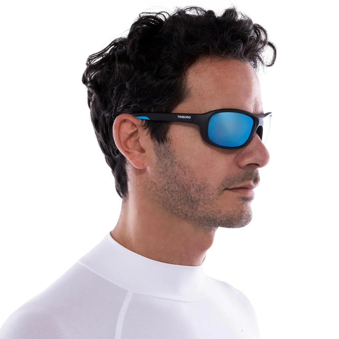 Sailing 600 Adult Polarized Sailing Sunglasses Category 3 - Black
