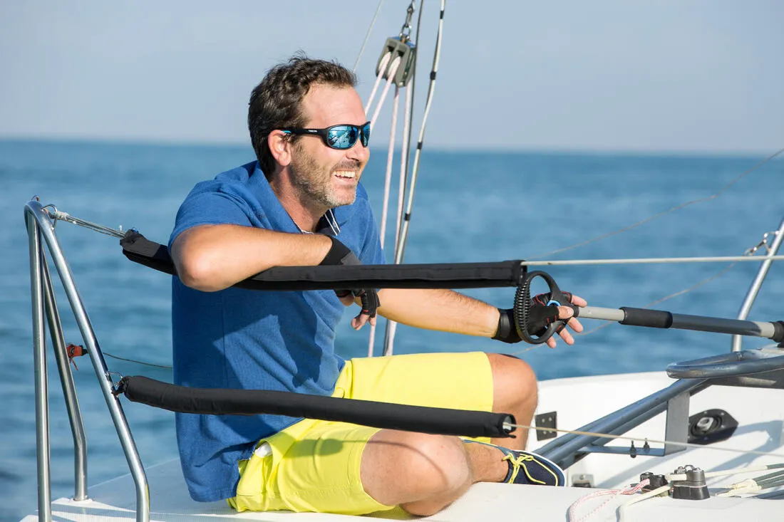 Sailing 600 Adult Polarized Sailing Sunglasses Category 3 - Black