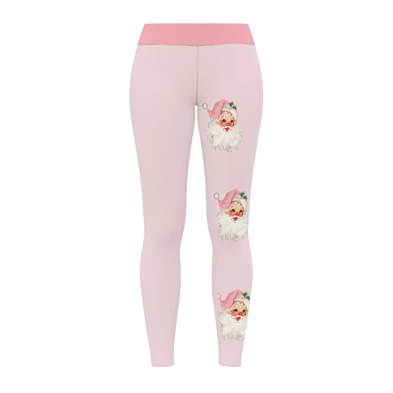 Santa Claus Christmas Legging Pet Apparel Gift For Women