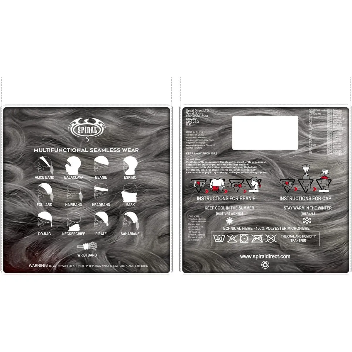 SANTA WRAP - Multifunctional Face Wraps