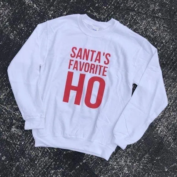 Santa’s Favorite Ho Sublimation Transfer