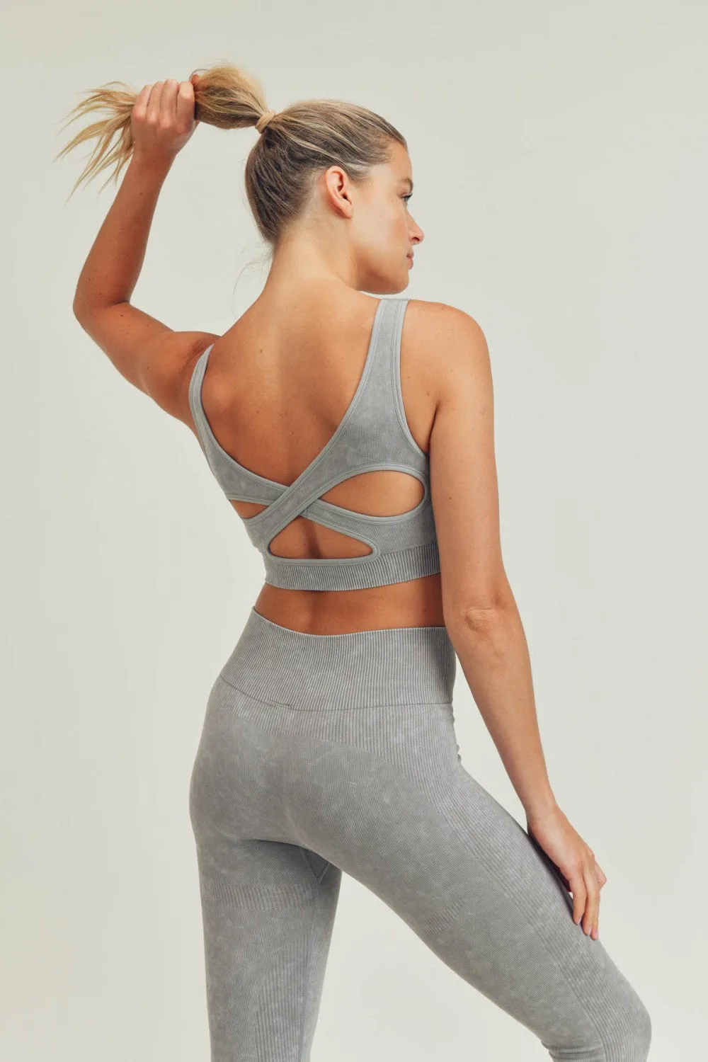 Seamless Stone Cross Back Bra
