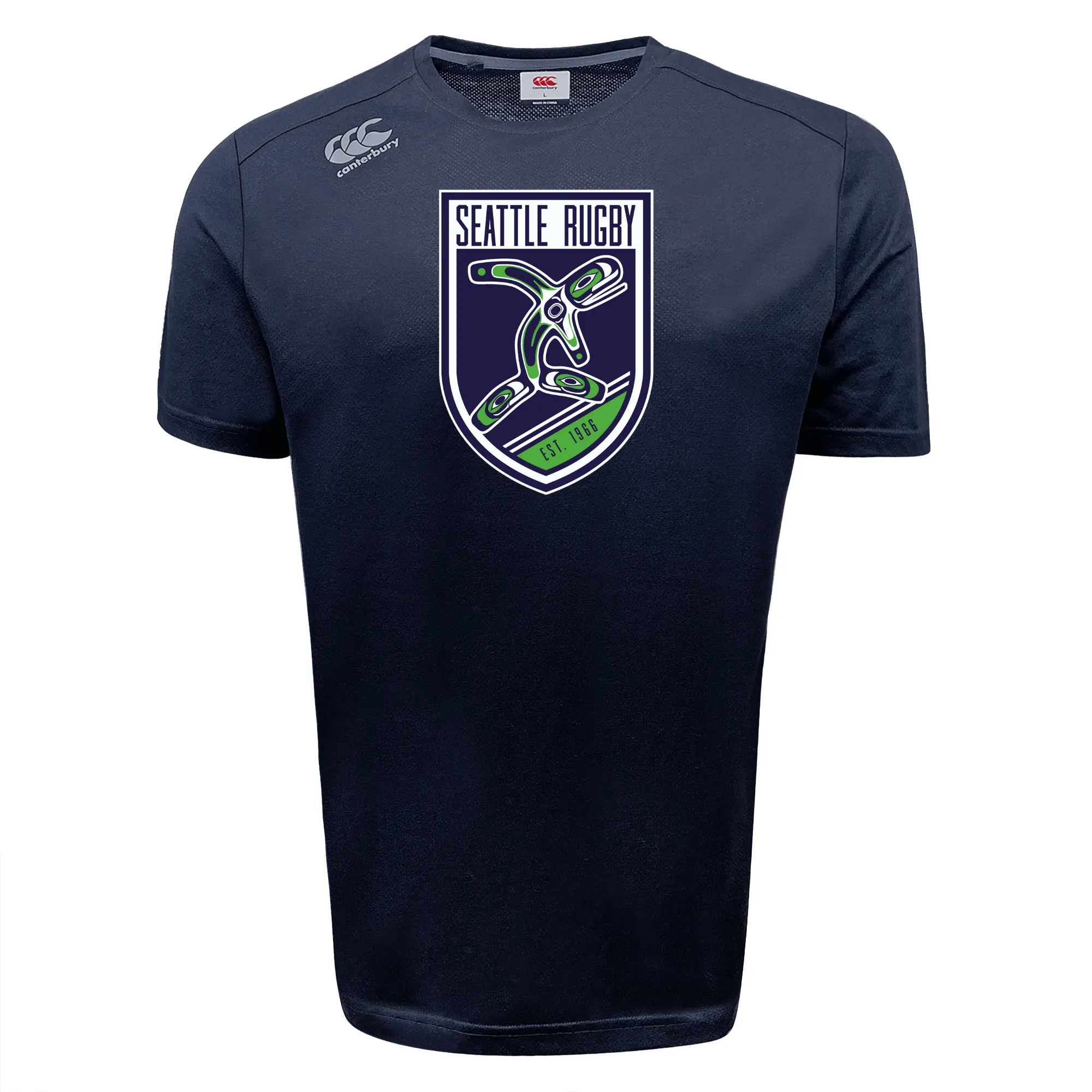 Seattle Rugby Club Tempo Vapodri T-Shirt by Canterbury