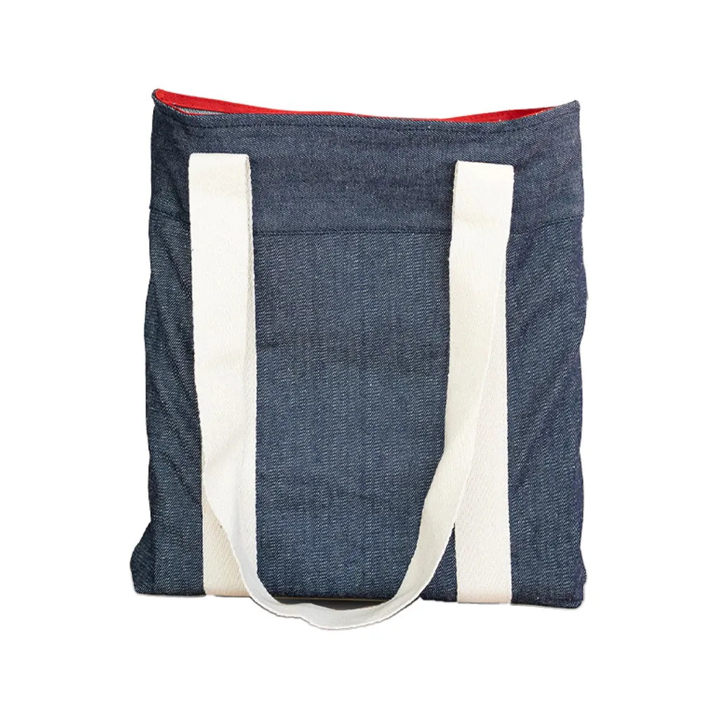 Selektor Tote Bag v2.0 x10 LP 12" Blue Denim