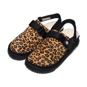 Shaka SNUG CLOG BOA COWHAIR FW23 (Leopade)