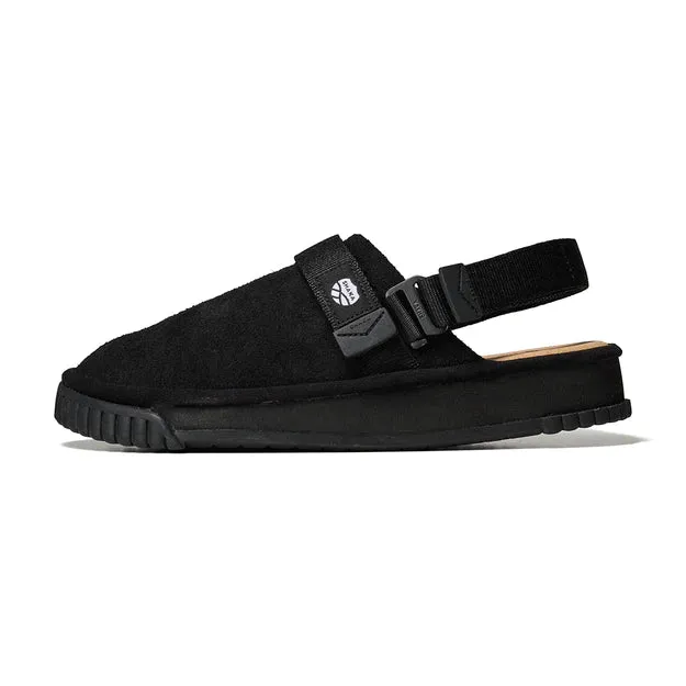 Shaka SNUG CLOG HAIRY SUED (Black)