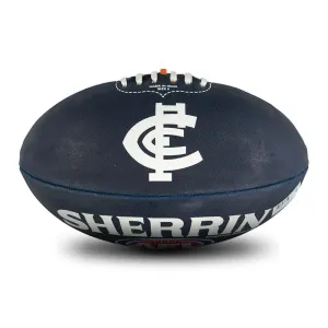 Sherrin All Surface Synthetic Ball - Carlton Blues