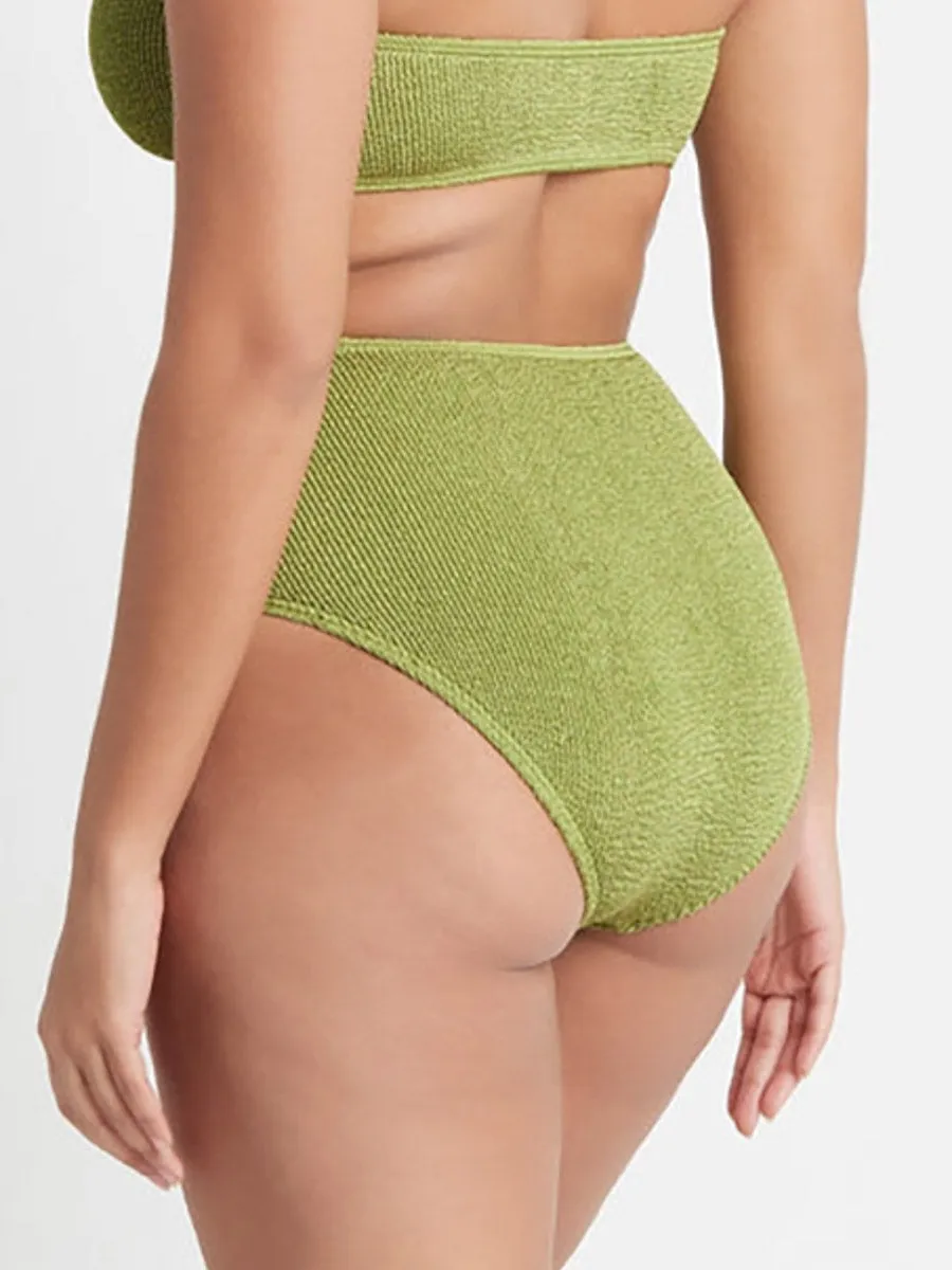 Shimmer Palmer Brief in Citron