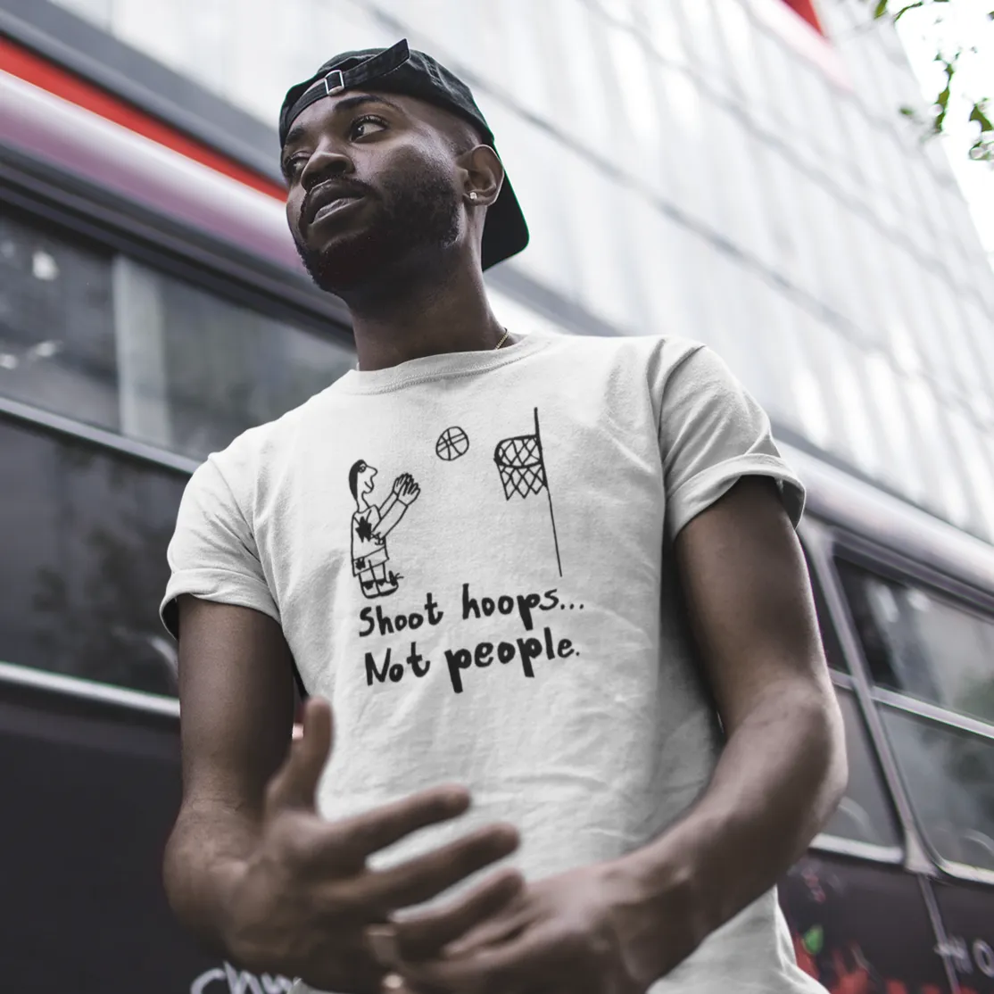Shoot Hoops Not People 1994 Retro Unisex T-Shirt
