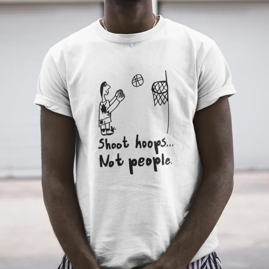 Shoot Hoops Not People 1994 Retro Unisex T-Shirt