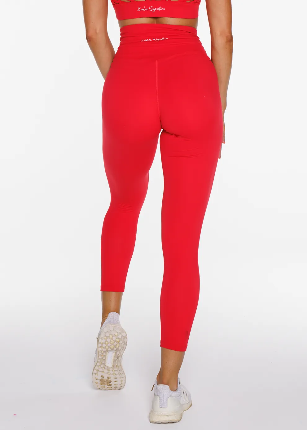 Signature Leggings - Crimson Red