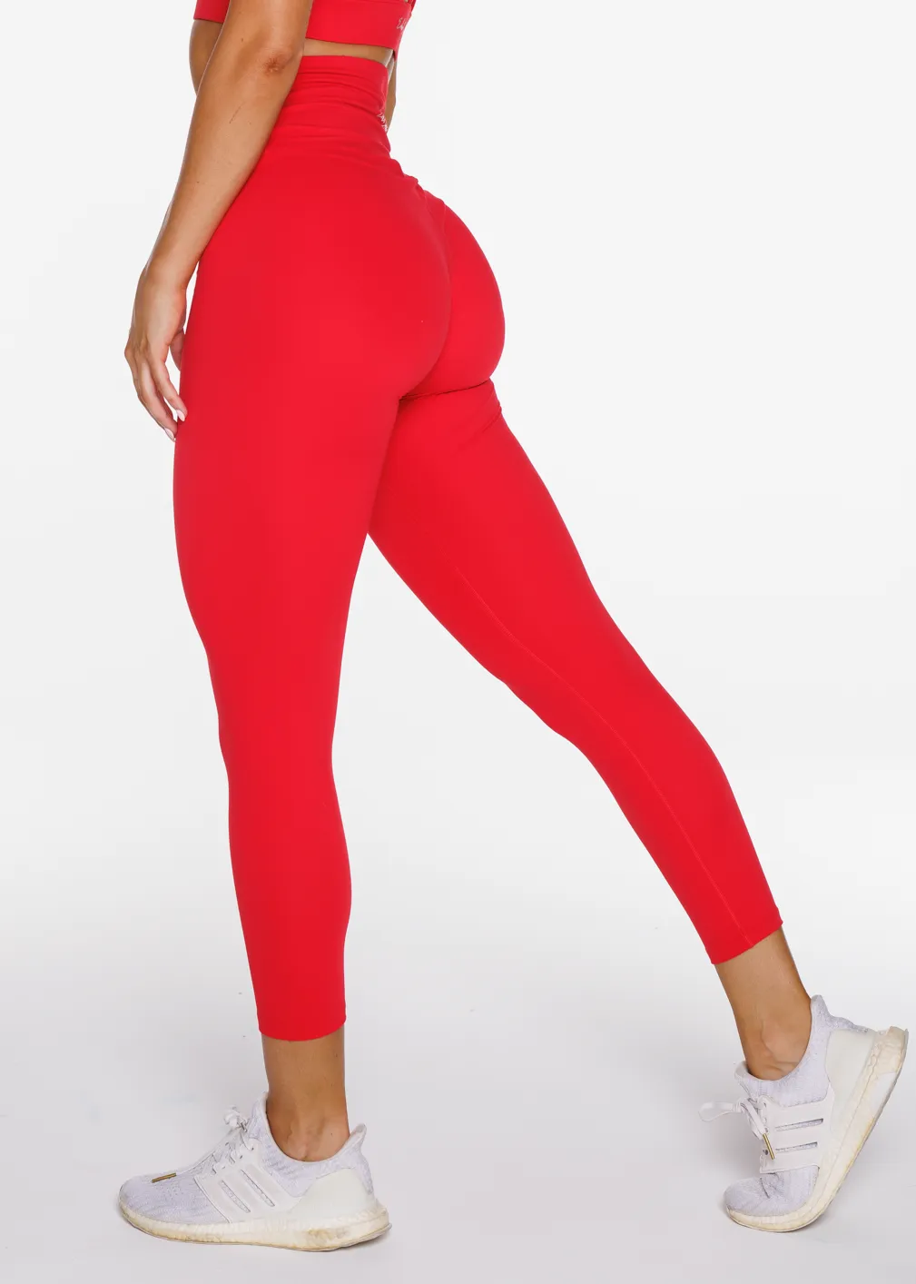 Signature Leggings - Crimson Red